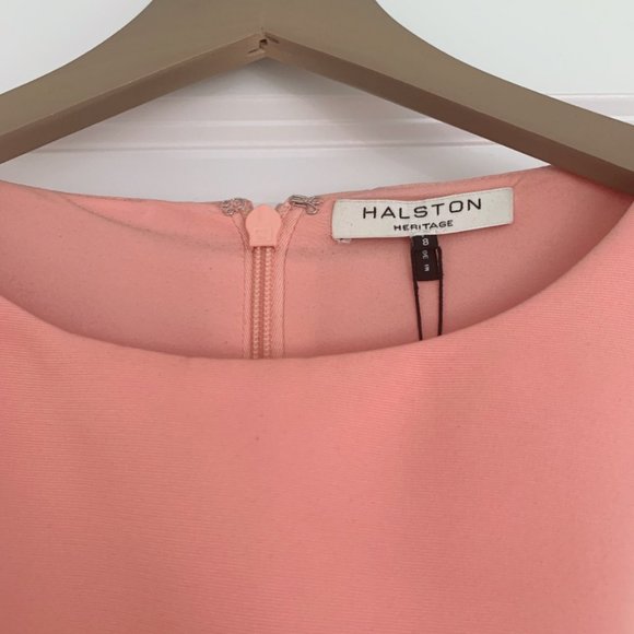 NWT Halston Heritage Women's Cut Out Flared Dress - Picture 7 of 7